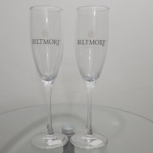 Biltmore Winery Champagne Flutes